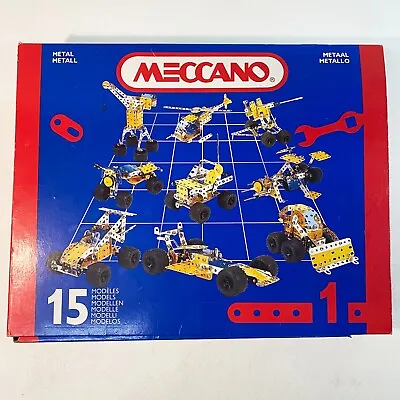 Vintage MECCANO Set 1 - 15x Models Instructions Metal Construction Aussie Seller • $79