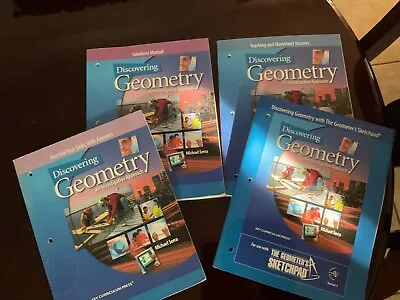 $50 • Buy Discovering Geometry: An Investigative Approach, Solutions Manual Michael Serra
