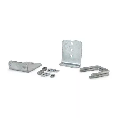 (2) 6 Inch Galvanized L-Type Boat Trailer Bunk Bracket Kit For 3 X 3 Crossmember • $37.82