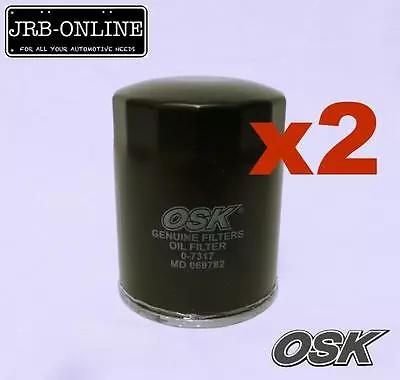 OSAKA GENUINE PARTS  Z313  Oil Filter MITSUBISHI CHALLENGER TRITON PAJERO DIESEL • $46.45