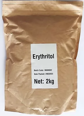 Erythritol 2kg - 100% Natural Sweetener | Sugar Substitute | Non GMO • $38