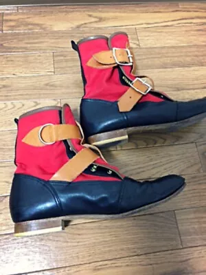 Vivienne Westwood World's End Bondage Boots UK7 Used From Japan • $650