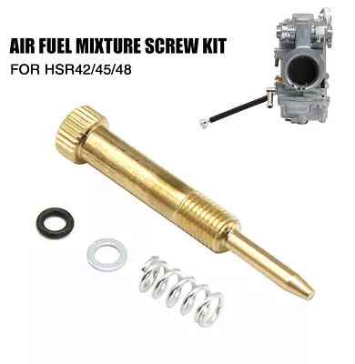 Carburetor Air Fuel Ratio Modify Long Screw Mixture Kit For Mikuni HSR 42/45/48 • $7