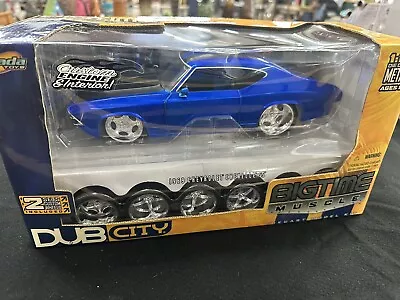 Jada BIGTIME Muscle DUB CITY 1:18 Die Cast Model Kit 1969 Chevrolet Chevelle SS • $109.95