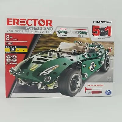 Erector By Meccano Roadster Level 2 Novice *STEAM Curriculum* W/Pull Back Motor • $41.97