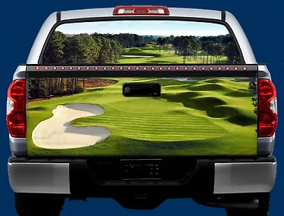 GOLF COURSE- Tailgate & Window Wrap KIT- Truck Tailgate Vinyl Graphic Decal Wrap • $141.50