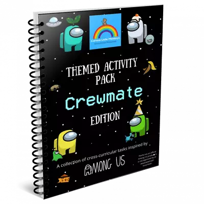 Among Us Activity Pack-Imposter-Crewmate-Gamer-Home Schooling-Home Education • £12.99