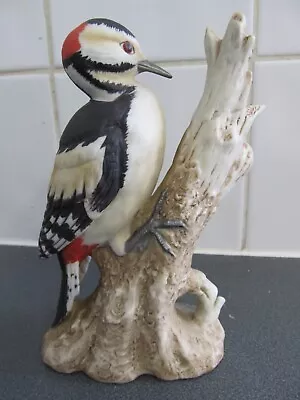 Maruri Great Spotted Woodpecke Bird Figurine Great Condition No Damage 16cms • $16.10