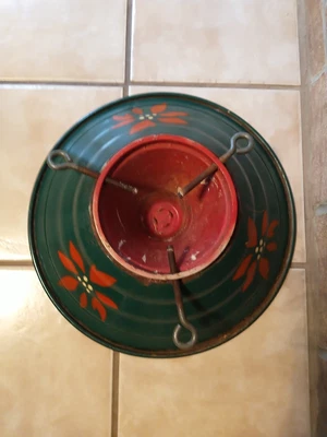 $107.98 • Buy Evergreen Spincraft Vtg MCM Christmas Tree Stand Tip Proof