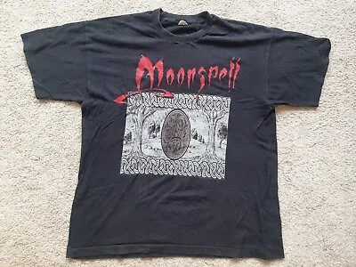 MOONSPELL Vintage 1996 T Shirt Out Of The Dark Festivals Tour Gothic Metal LP CD • $123.26
