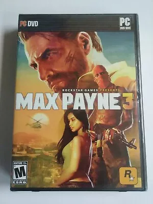 Max Payne 3 (2012) PC DVD-ROM • $55