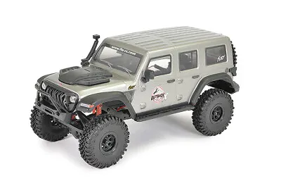 FTX 1:18 Outback Mini X Fury 4x4 RTR RC Rock Crawler Jeep Truck - Grey • £97.49