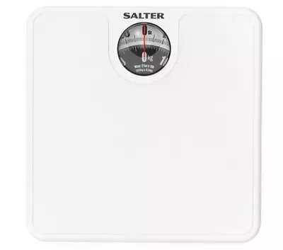 Salter Bathroom Scale Large Dial Mechanical Accurate Magnified Lens Anti-Slip • £9.99