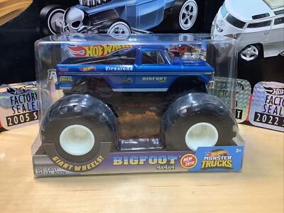 $24.99 • Buy Hot Wheels Monster Jam Bigfoot Monster Truck 2019 4x4x4 Giant Wheels 1/24