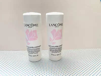 Lancome Lait Galatee Confort Makeup Remover Milk 50ml X2 [100ml] – New • £10.98