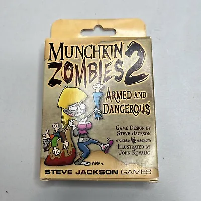 Munchkin Zombies 2: Armed And Dangerous Expansion Steve Jackson Games • $14.77