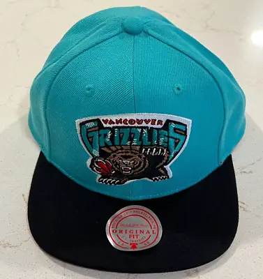 Vancouver Grizzlies Mitchell & Ness NBA Snapback Hat RARE LIMITED Cap Memphis • $31.32