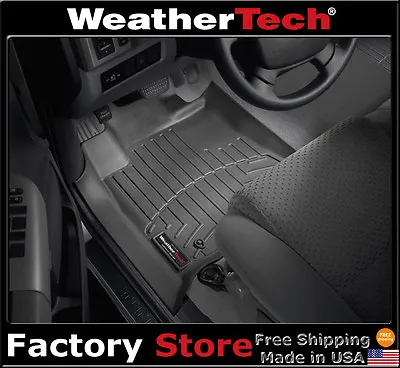 $217.90 • Buy WeatherTech Floor Mats FloorLiner For Toyota Tundra Double Cab- 2007-2011 - Blac