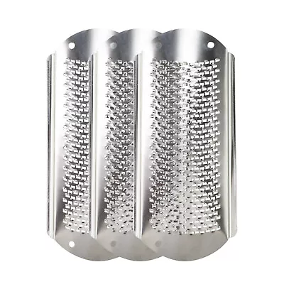 3x Foot File Callus Replacement Blades Pedicure Rasp Stainless Steel  Small Hole • $8.99