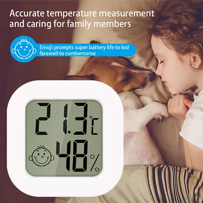 $8.16 • Buy Digital Thermometers Humidity Meter Room Temperature Indoor LCD Hygrometers
