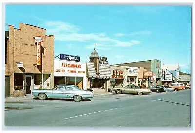 C1950's Gift Shop Plumbing Clothing Shop Mackinaw City Michigan MI Postcard • $29.95