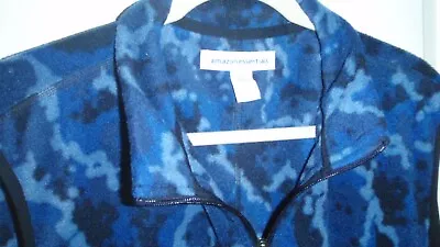 Amazon Mens Size Xxl Fleece Vest Camo Blue Color • $1.99