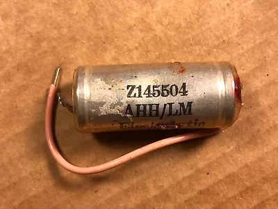 Vintage AHH/LM 8 Uf 450v Metal Electrolytic Capacitor 1950s Guitar Tube Amp Cap  • $5