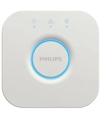 $49 • Buy Philips Genuine Hue Bridge With Power Adaptor And Ethernet Cable