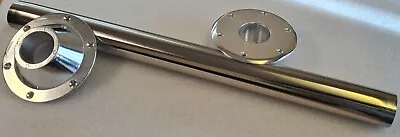 £37.95 • Buy CHROME ISLAND TABLE LEG SET KIT Desmo Campervan Caravan Horsebox Motorhome Vw