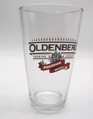 Beer Glass Oldenberg Brewing Co. Premium Beers Vintage Pint Glass • $15