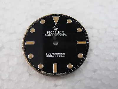 Vintage Genuine Rolex Submariner Dial 660ft=200m • $495