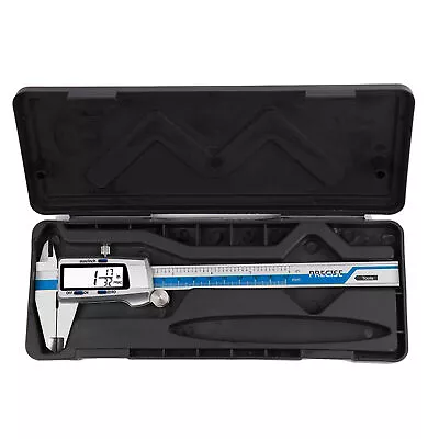 Electronic Digital Caliper Stainless Steel Slide Caliper Measuring Tool Q1Z2 • $26.99