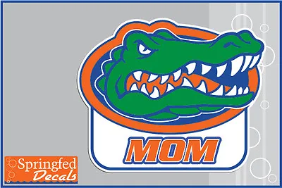 Florida Gators MOM W/ Gator Head #1 Vinyl Decal UF Sticker Car Truck Window • $3.95