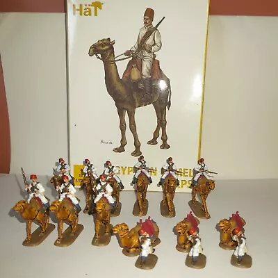 PAINTED SOLDIERS 1/72 20mm  EGYPTIAN CAMEL CORPS -COLONIAL WARS X 12 HAT • £14.99