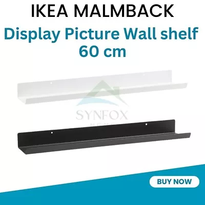 Ikea MALMBACK Display Picture Wall Shelf Home Decor 60cm New • £14.99