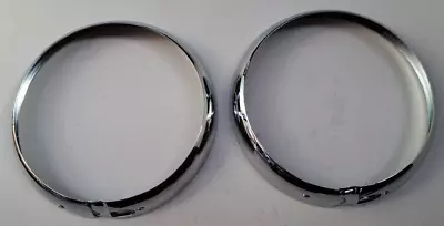 1937-1938-1939 Chevrolet Chev Pickup Truck Headlight Trim Rings  New Chrome. 1pr • $250