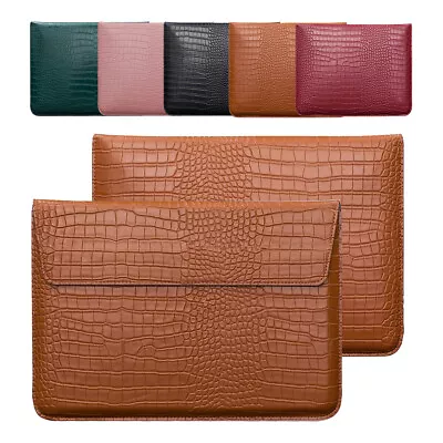 Leather Laptop Case For MacBook Air 11 13 Pro 15 Retina Sleeve Bag Pouch Cover • $28.43