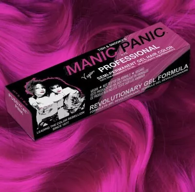 Manic Panic Semi Permanent Gel Hair Color - Pussycat Pink - 3 Oz • $24.99