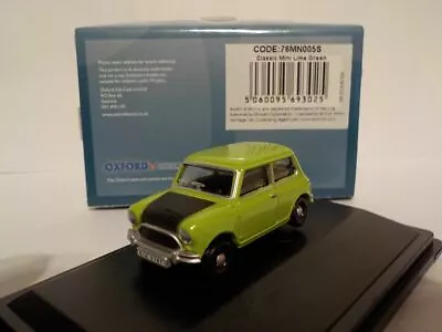 Model Car. Classic Mini Mr Bean Style. Oxford Diecast 1/76 New Gift • £9.65