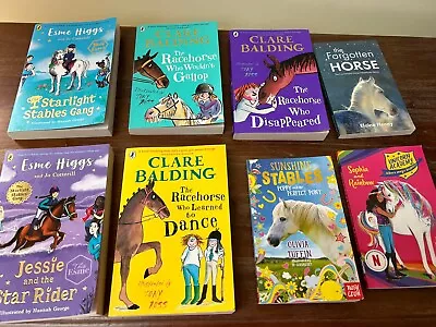 Bundle Of  Children’s Girls Reading Chapter Books Horse/pony Starlight Stables • £14