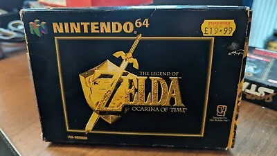 The Legend Of Zelda: Ocarina Of Time N64 (Nintendo 64 1998) Complete In Box • £150