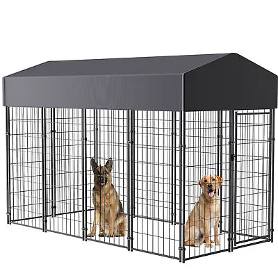 £112.97 • Buy Heavy Duty Outdoor Metal Cage Kennel Exercise Fence Barrier Jumbo XL Dog Playpen