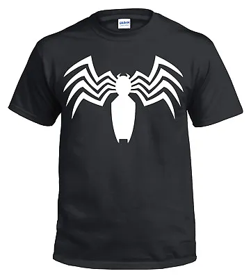 £11.99 • Buy VENOM SPIDER T-Shirt Spiderman Games Marvel DC Deadpool Gym Top Xmas Gift Print