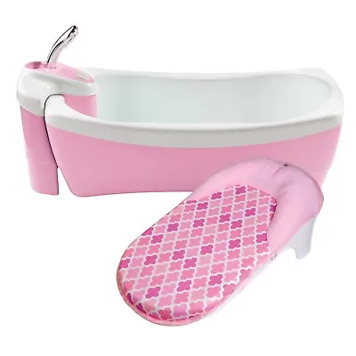 Summer Infant Lil Luxuries Whirlpool Bubbling Spa And Shower Baby Bath Tub Pink • $140.91