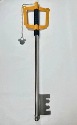 $73.99 • Buy Full Size METAL Kingdom Hearts Sora's Keyblade Cosplay Prop/Replica - 34  Long!