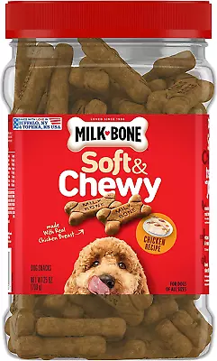 Milk-Bone Soft & Chewy Dog Treats (CHOOSE) • $24.11