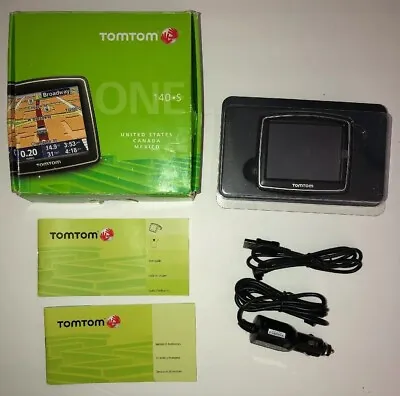 TomTom One 140S GPS Navigation System Portable Compact Model • $131.25