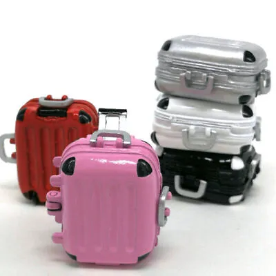 Luggage Dollhouse Imitation Of The Real Material Personalized Pocket Charm Mini • $8.59