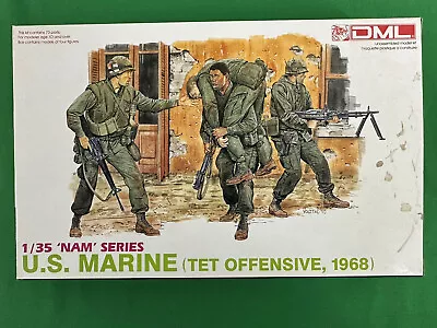 DML U.S. MARINE (TET Offensive 1968) 'Nam' Series Vietnam Model Figures 1/35 • $19.99