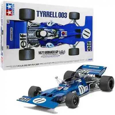 Tamiya Tyrrell 003 1971 Monaco Grand Prix Racing Car Model Kit 12054 Scale 1:12 • £104.10